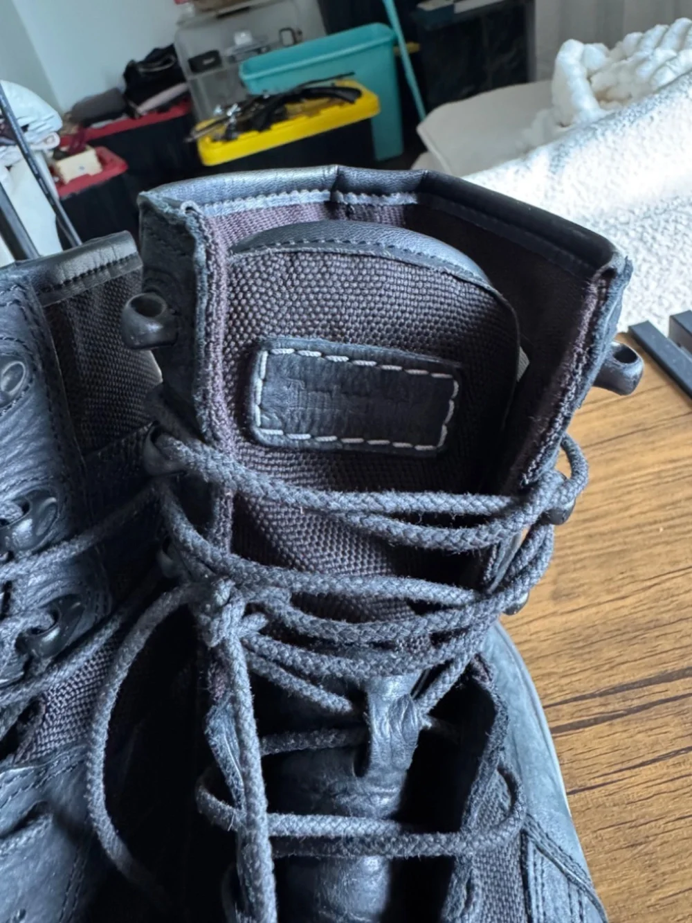 Timberland Tactical Leather Water Resistant Military Boots